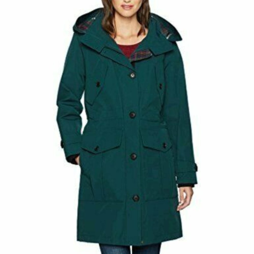 Pendleton Spokane Heritage Rain Parka Jacket XL Forest Green - Picture 3 of 12